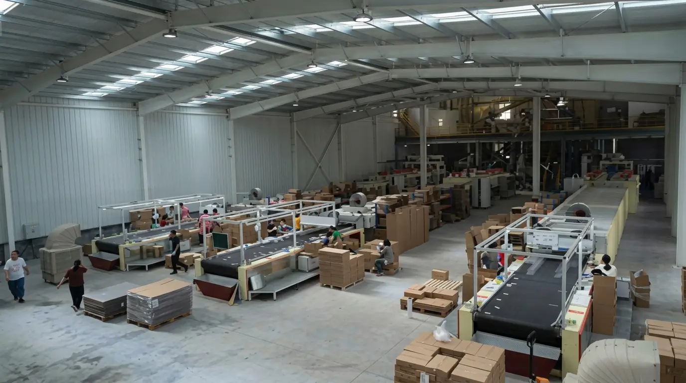 Glass product packaging workshop at HangoTech