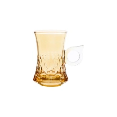Glass Beer Mug P-225B Amber