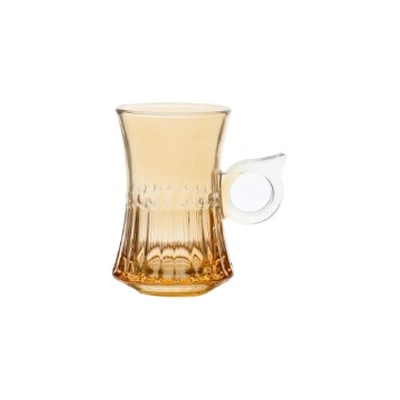 Glass Beer Mug P-225C Amber