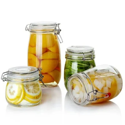 Glass Food Jar F016
