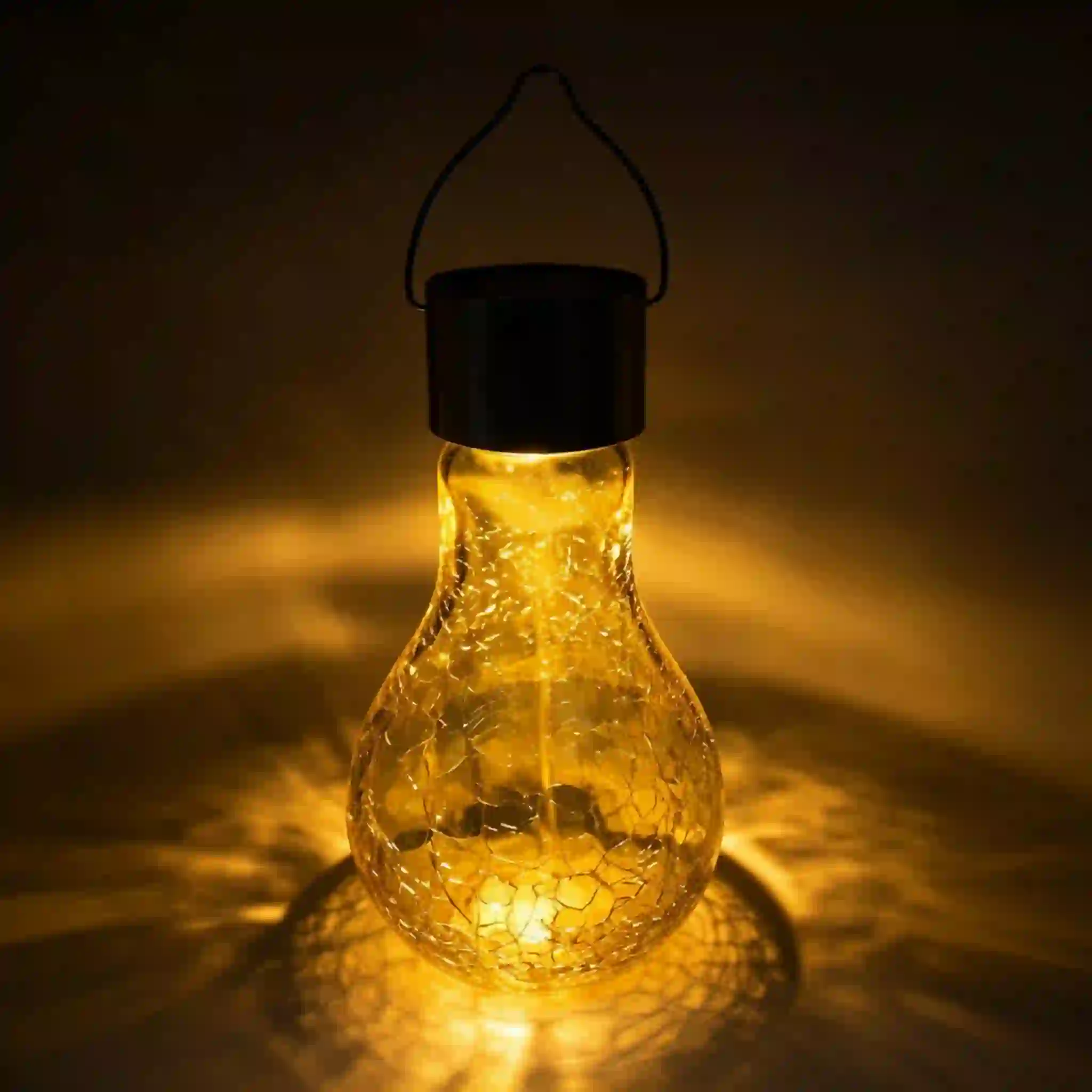 LED Teardrop Glass Light