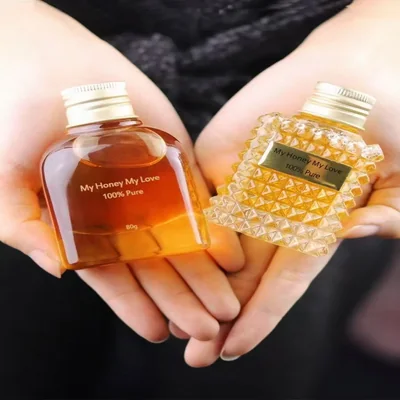 Glass Honey Jar X009
