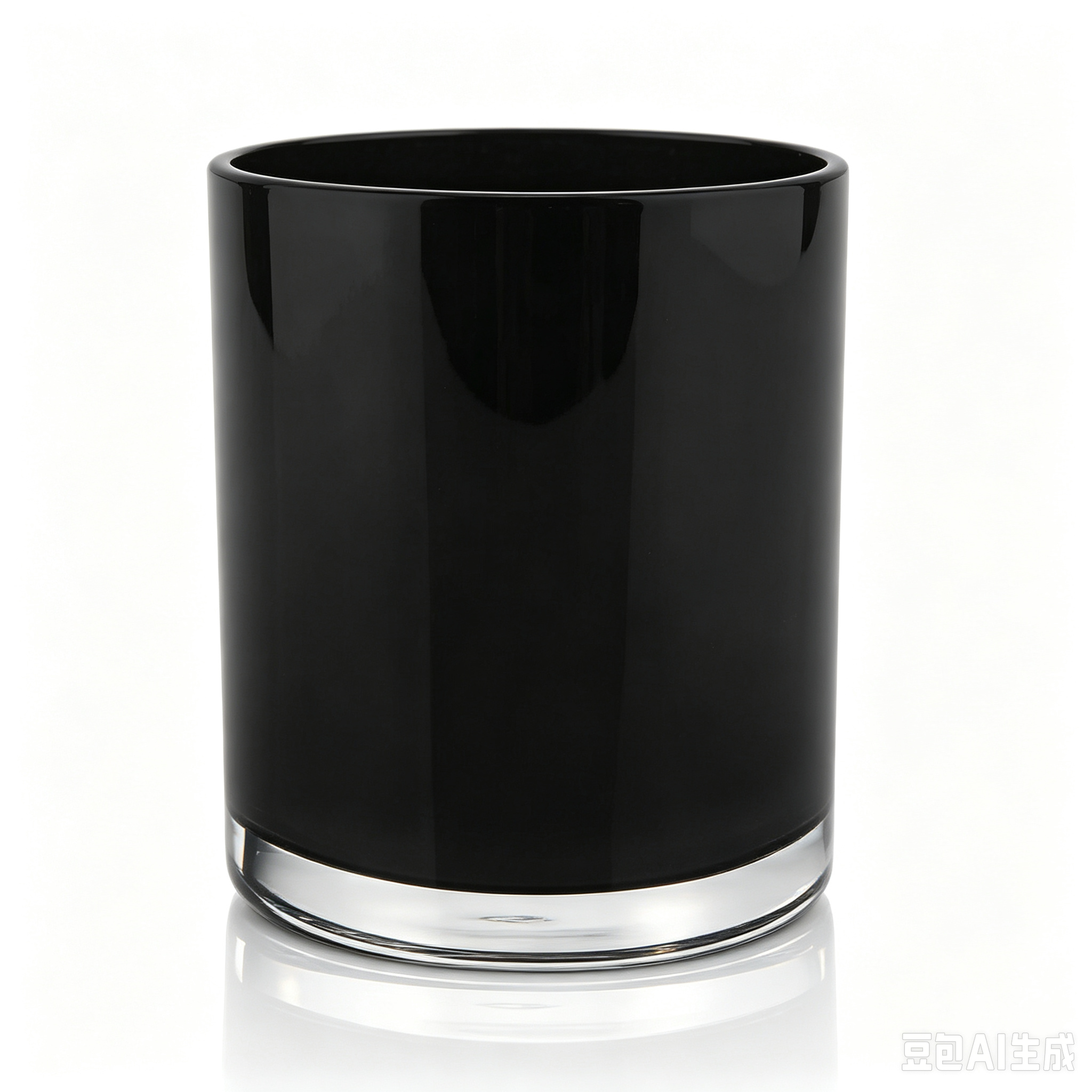 Glass Candle Jar Internal spray