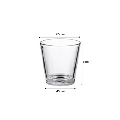 Glass Candle Jar 6565