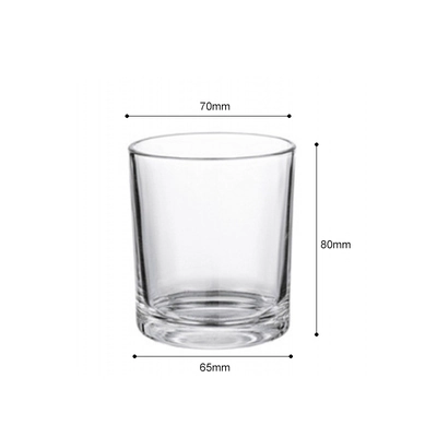 Glass Candle Jar 9507