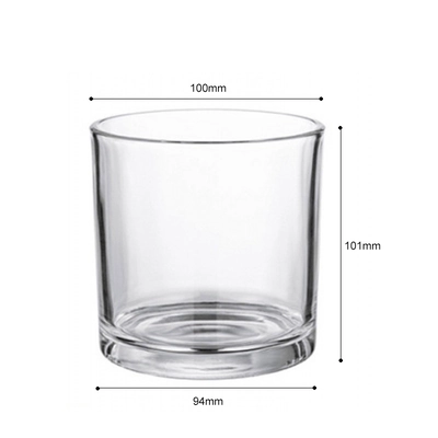 Glass Candle Jar 10100