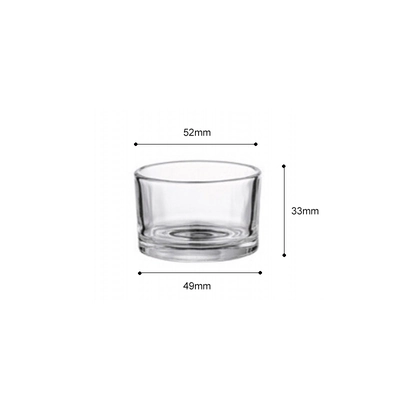 Glass Candle Jar 5232